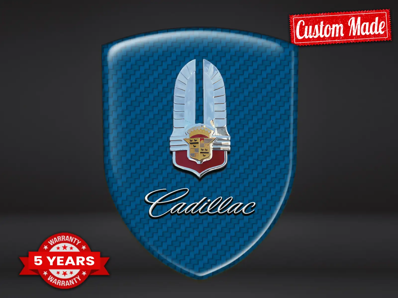Cadillac Logosticker Universal Exklusiv Anpassbar ST